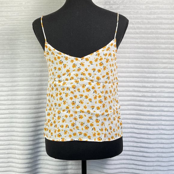 Cotton On White Floral Print Camisole - Picture 5 of 5
